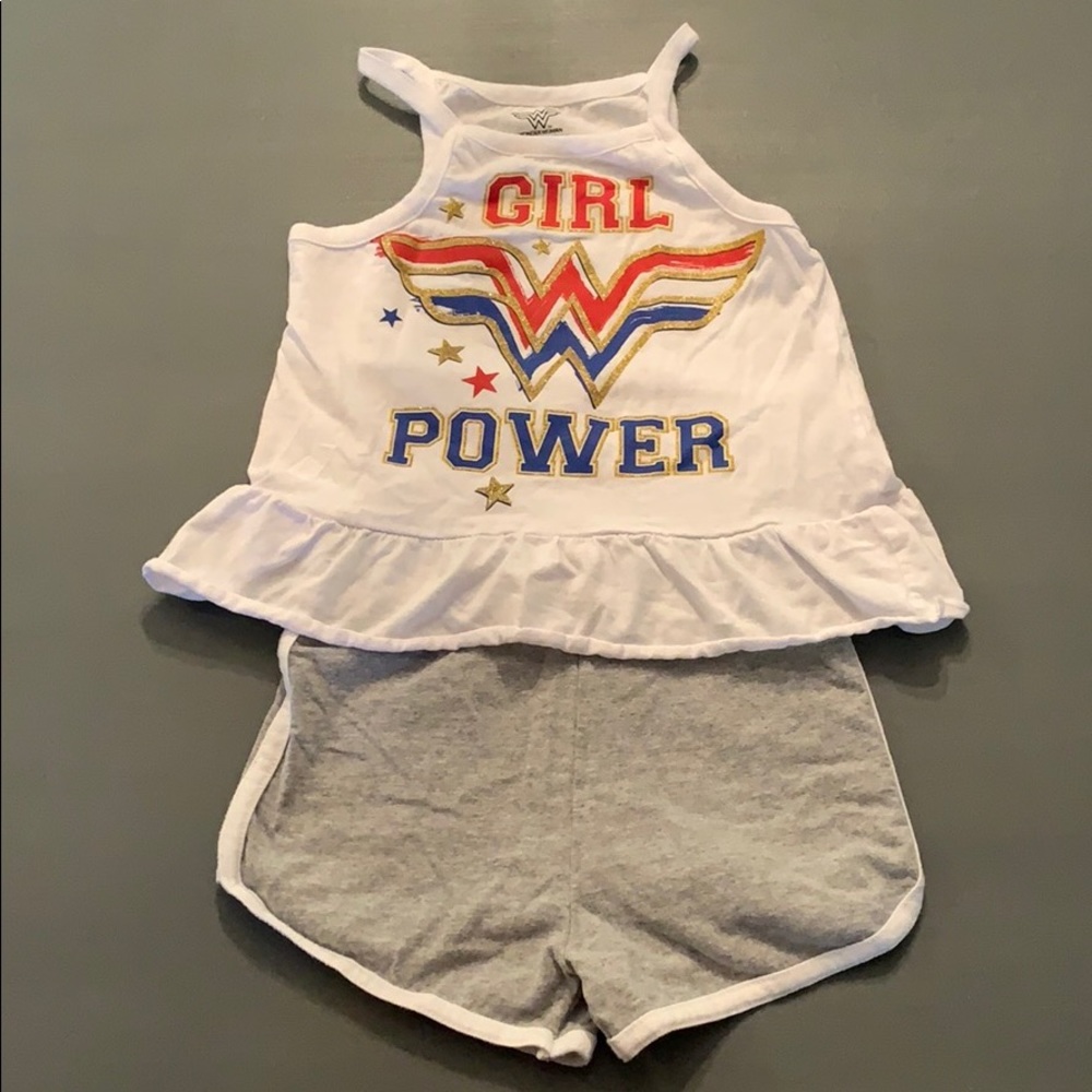 Wonder Woman Girl Power Outfit Sz 4T 🌟